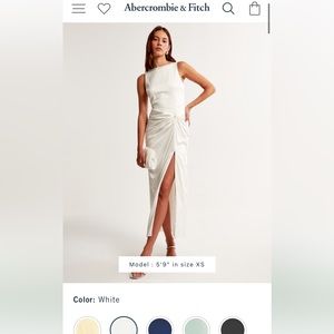 ***ISO*** Abercrombie Draped Skirt Maxi Dress